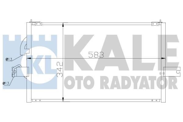 Kale Oto Radiator 386400 Радіатор кондиціонера (Конденсатор) 386400: Купити в Україні - Добра ціна на EXIST.UA!