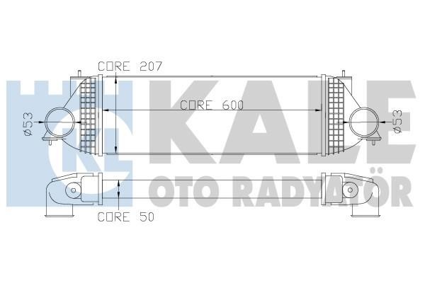 Kale Oto Radiator 342365 Інтеркулер 342365: Купити в Україні - Добра ціна на EXIST.UA!