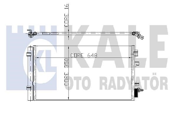 Kale Oto Radiator 255000 Конденсатор 255000: Купити в Україні - Добра ціна на EXIST.UA!