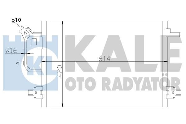 Kale Oto Radiator 375600 Радіатор кондиціонера (Конденсатор) 375600: Приваблива ціна - Купити в Україні на EXIST.UA!