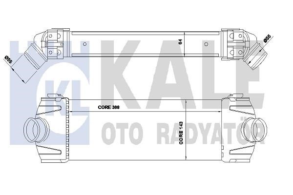 Kale Oto Radiator 350850 Інтеркулер 350850: Купити в Україні - Добра ціна на EXIST.UA!