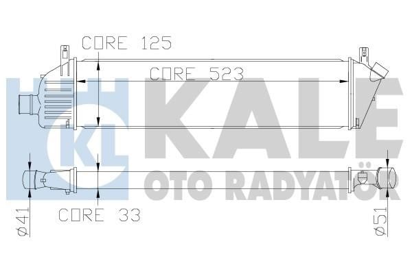 Kale Oto Radiator 342360 Інтеркулер 342360: Купити в Україні - Добра ціна на EXIST.UA!