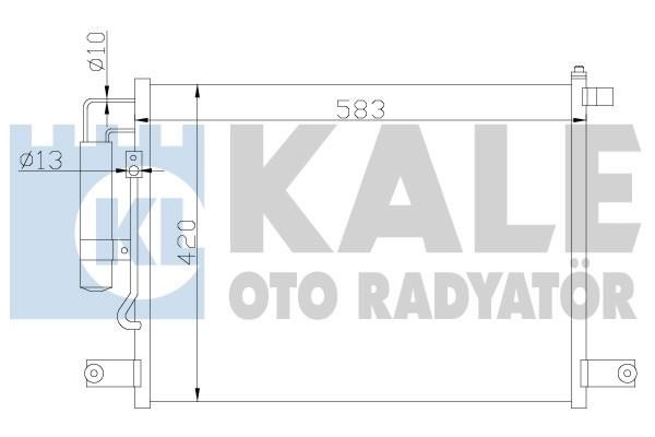 Kale Oto Radiator 377000 Радіатор кондиціонера (Конденсатор) 377000: Приваблива ціна - Купити в Україні на EXIST.UA!