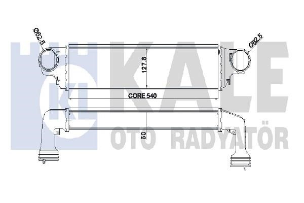 Kale Oto Radiator 344805 Інтеркулер 344805: Купити в Україні - Добра ціна на EXIST.UA!