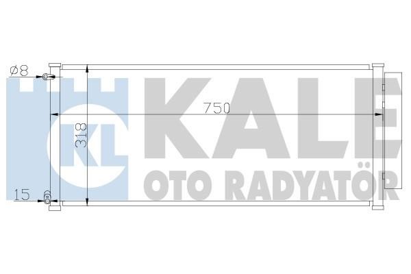 Kale Oto Radiator 392000 Радіатор кондиціонера (Конденсатор) 392000: Приваблива ціна - Купити в Україні на EXIST.UA!