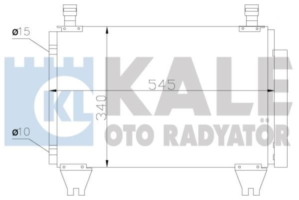 Kale Oto Radiator 383500 Радіатор кондиціонера (Конденсатор) 383500: Купити в Україні - Добра ціна на EXIST.UA!