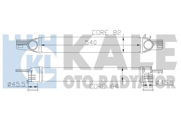 Kale Oto Radiator 344300 Інтеркулер 344300: Купити в Україні - Добра ціна на EXIST.UA!