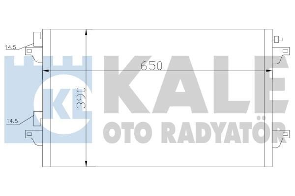 Kale Oto Radiator 382600 Радіатор кондиціонера (Конденсатор) 382600: Купити в Україні - Добра ціна на EXIST.UA!
