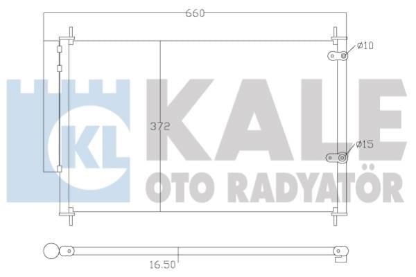 Kale Oto Radiator 342595 Радіатор кондиціонера (Конденсатор) 342595: Приваблива ціна - Купити в Україні на EXIST.UA!
