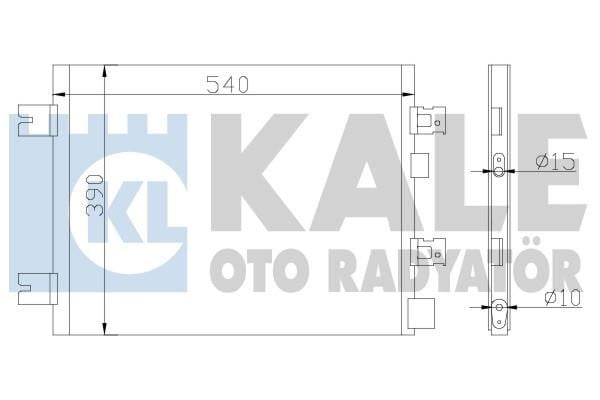 Kale Oto Radiator 389300 Радіатор кондиціонера (Конденсатор) 389300: Купити в Україні - Добра ціна на EXIST.UA!