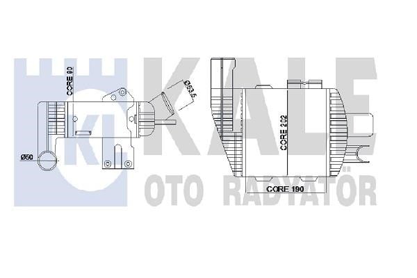 Kale Oto Radiator 348670 Інтеркулер 348670: Купити в Україні - Добра ціна на EXIST.UA!