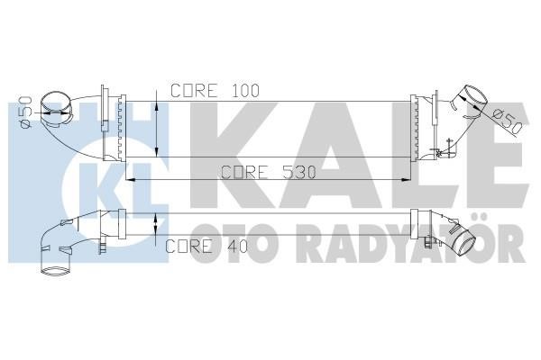 Kale Oto Radiator 345080 Інтеркулер 345080: Купити в Україні - Добра ціна на EXIST.UA!