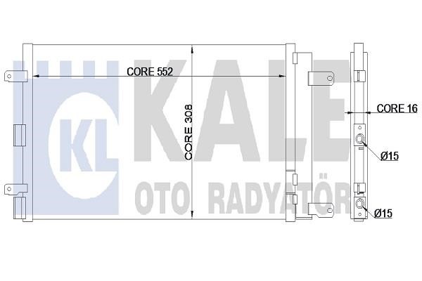 Kale Oto Radiator 345355 Конденсатор 345355: Купити в Україні - Добра ціна на EXIST.UA!