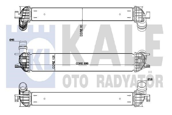 Kale Oto Radiator 342385 Інтеркулер 342385: Купити в Україні - Добра ціна на EXIST.UA!
