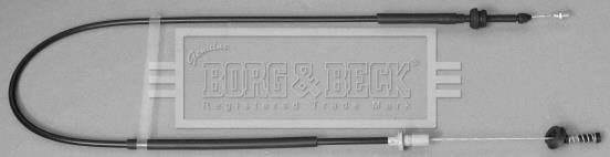 Borg & beck BKA1095 Трос акселератора BKA1095: Приваблива ціна - Купити в Україні на EXIST.UA!
