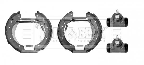 Borg & beck BBS1064K Колодки гальмівні барабанні, комплект BBS1064K: Купити в Україні - Добра ціна на EXIST.UA!