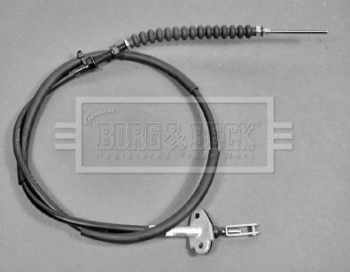 Borg & beck BKB1286 Трос гальма стоянки, правий BKB1286: Купити в Україні - Добра ціна на EXIST.UA!