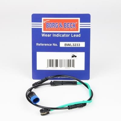 Borg & beck BWL3233 Датчик зносу гальмівних колодок BWL3233: Купити в Україні - Добра ціна на EXIST.UA!