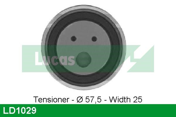 Lucas diesel LD1029 Ролик ременя ГРМ LD1029: Купити в Україні - Добра ціна на EXIST.UA!