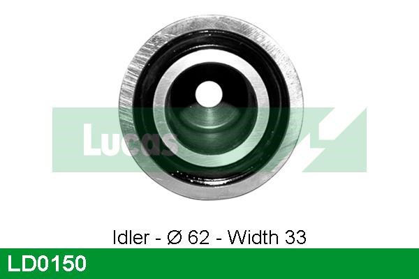 Lucas diesel LD0150 Ролик ременя ГРМ LD0150: Купити в Україні - Добра ціна на EXIST.UA!