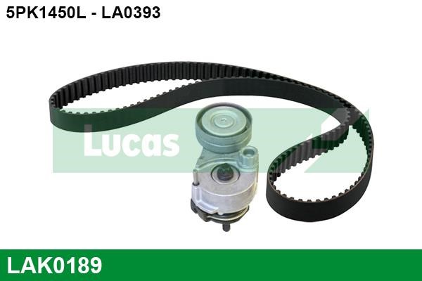 Lucas diesel LAK0189 Комплект ременя генератора LAK0189: Купити в Україні - Добра ціна на EXIST.UA!