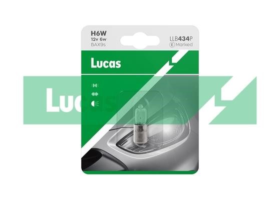 Lucas Electrical LLB434P Лампа розжарювання H6W 12V 6W LLB434P: Купити в Україні - Добра ціна на EXIST.UA!