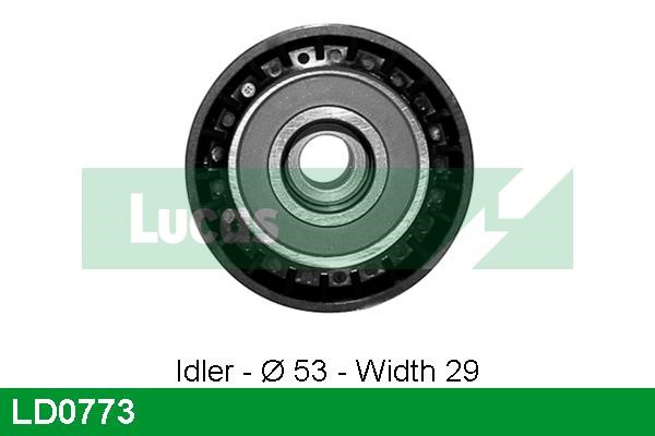 Lucas Electrical LD0773 Ролик ременя ГРМ LD0773: Купити в Україні - Добра ціна на EXIST.UA!