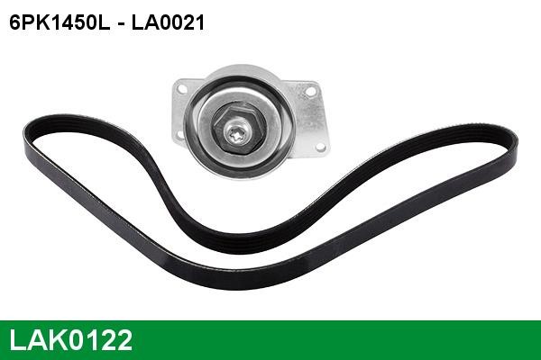 Lucas Electrical LAK0122 Комплект ременя генератора LAK0122: Купити в Україні - Добра ціна на EXIST.UA!