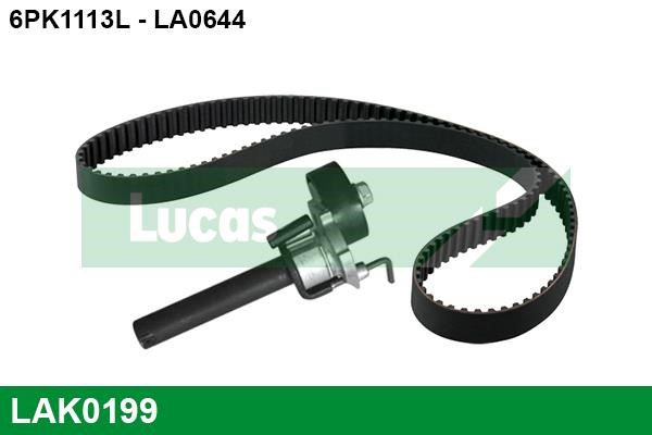 Lucas Electrical LAK0199 Комплект ременя генератора LAK0199: Купити в Україні - Добра ціна на EXIST.UA!