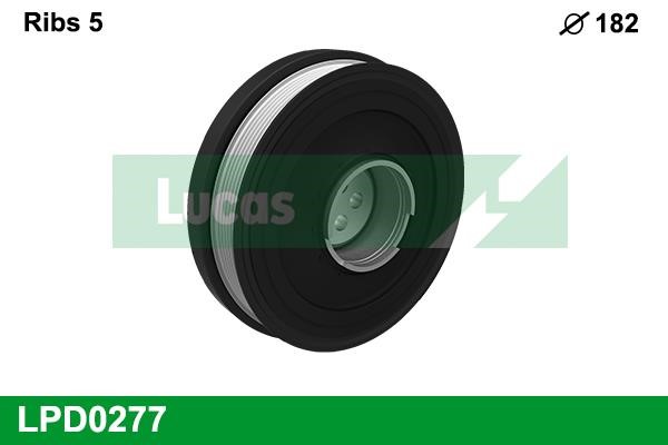 Lucas Electrical LPD0277 Шків, колінчатий вал LPD0277: Купити в Україні - Добра ціна на EXIST.UA!