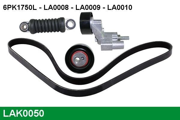 Lucas diesel LAK0050 Комплект ременя генератора LAK0050: Купити в Україні - Добра ціна на EXIST.UA!