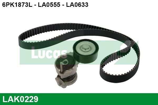 Lucas diesel LAK0229 Комплект ременя генератора LAK0229: Купити в Україні - Добра ціна на EXIST.UA!