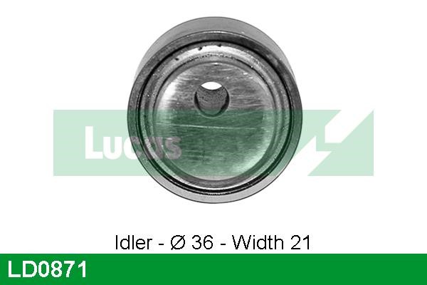 Lucas diesel LD0871 Ролик ременя ГРМ LD0871: Купити в Україні - Добра ціна на EXIST.UA!