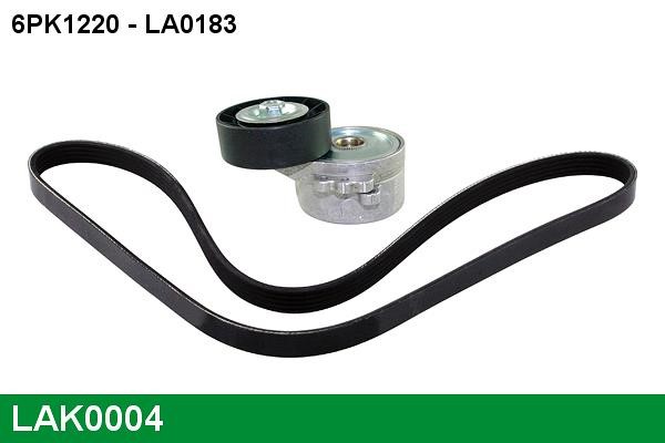 Lucas Electrical LAK0004 Комплект ременя генератора LAK0004: Купити в Україні - Добра ціна на EXIST.UA!
