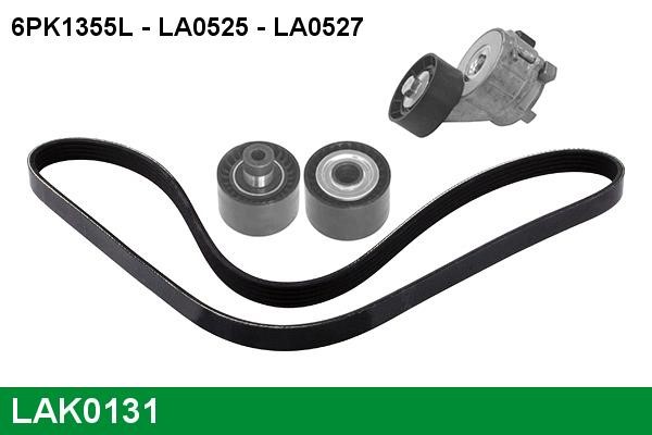 Lucas Electrical LAK0131 Ремінь поліклиновий, комплект LAK0131: Купити в Україні - Добра ціна на EXIST.UA!