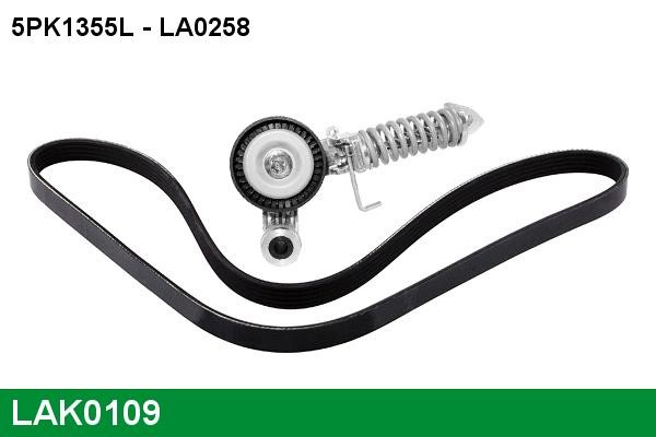 Lucas Electrical LAK0109 Ремінь поліклиновий, комплект LAK0109: Купити в Україні - Добра ціна на EXIST.UA!