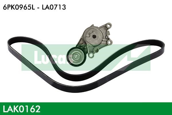 Lucas diesel LAK0162 Комплект ременя генератора LAK0162: Купити в Україні - Добра ціна на EXIST.UA!