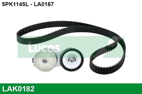 Lucas Electrical LAK0182 Ремінь поліклиновий, комплект LAK0182: Купити в Україні - Добра ціна на EXIST.UA!