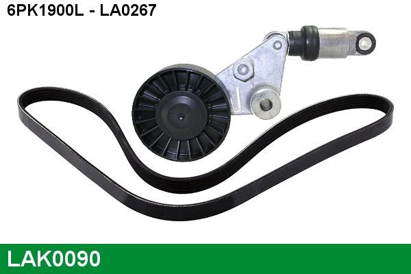 Lucas Electrical LAK0090 Комплект ременя генератора LAK0090: Купити в Україні - Добра ціна на EXIST.UA!