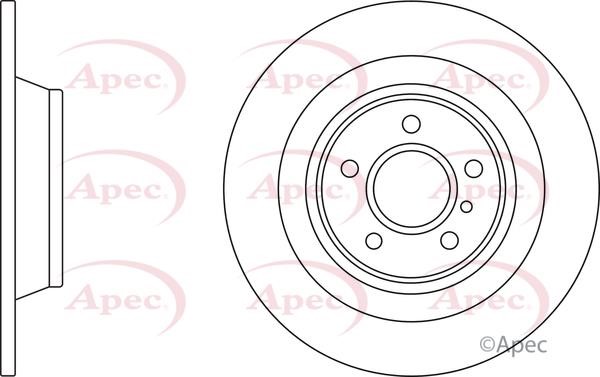 APEC braking DSK3275 Гальмівний диск DSK3275: Купити в Україні - Добра ціна на EXIST.UA!