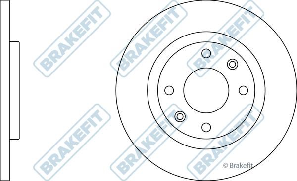 APEC braking SDK6001 Гальмівний диск SDK6001: Купити в Україні - Добра ціна на EXIST.UA!