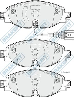 APEC braking PD3365 Гальмівні колодки, комплект PD3365: Купити в Україні - Добра ціна на EXIST.UA!