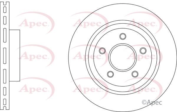 APEC braking DSK3228 Гальмівний диск DSK3228: Купити в Україні - Добра ціна на EXIST.UA!