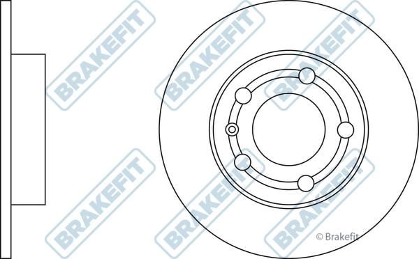 APEC braking SDK6064 Гальмівний диск SDK6064: Купити в Україні - Добра ціна на EXIST.UA!