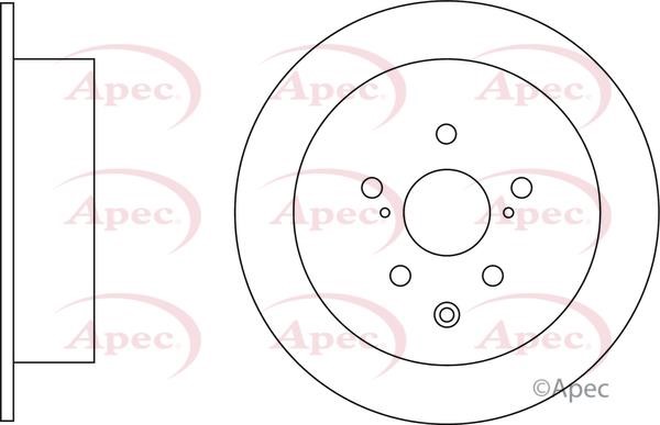 APEC braking DSK3271 Гальмівний диск DSK3271: Приваблива ціна - Купити в Україні на EXIST.UA!