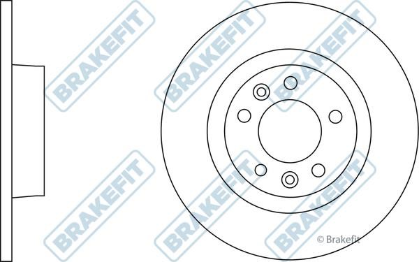 APEC braking SDK6175 Гальмівний диск SDK6175: Купити в Україні - Добра ціна на EXIST.UA!