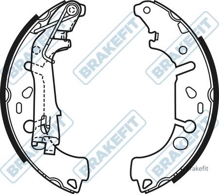 APEC braking BSH1050 Колодки гальмівні барабанні, комплект BSH1050: Купити в Україні - Добра ціна на EXIST.UA!