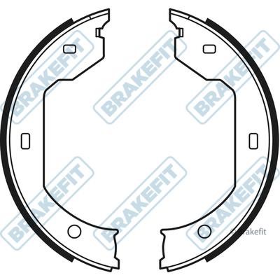 APEC braking BSH1037 Колодки гальмівні стояночного гальма BSH1037: Купити в Україні - Добра ціна на EXIST.UA!