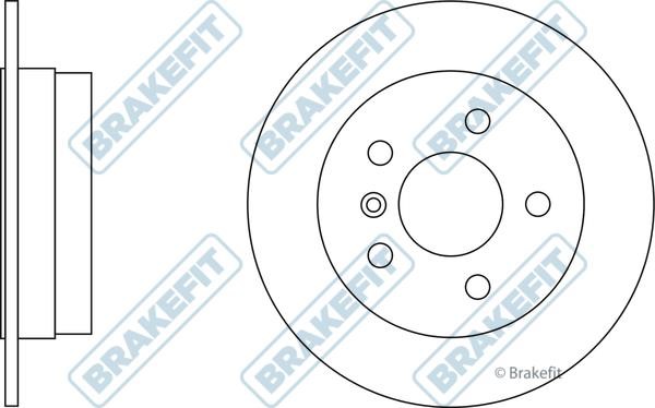 APEC braking SDK6186 Гальмівний диск SDK6186: Купити в Україні - Добра ціна на EXIST.UA!