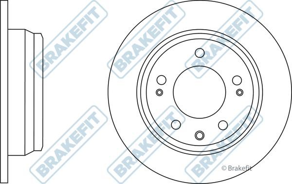APEC braking SDK6117 Гальмівний диск SDK6117: Купити в Україні - Добра ціна на EXIST.UA!